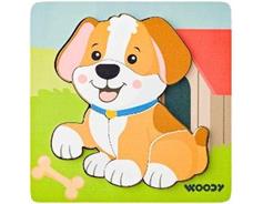 Woody 102191363 Puzzle Baby - pejsek 