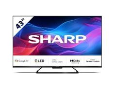 SHARP 43GR8265E 4K QLED GOOGLE TV 144Hz 