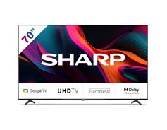 SHARP 70GL4260E LED GOOGLE FRAMELESS TV