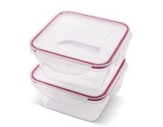 LAMART LT6060 SET DÓZ ČTVER.2X600ML CLIP 