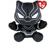 TY  - SOFT BLACK PANTHER Marvel, 15 cm