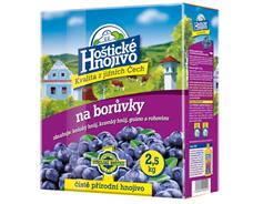 Hoštické - borůvky 2,5 kg s guánem