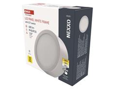 EMOS LED přisazené svítidlo NEXXO, kruhové, bílé, 7,6W, se změnou CCT