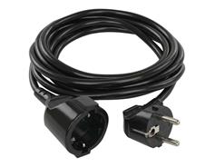 EMOS Prodlužovací kabel 3 m / 1 zásuvka / černý / PVC / 1,5 mm2