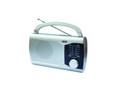 Bravo B-6009 Přenosné rádio stříbrné