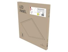 EMOS LED panel PROFI 60×60, čtvercový vestavný bílý, 40W neutrální bíla, Emergency