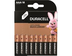 Duracell Duracell Basic alkalická baterie 18 ks, 2400K18 AAA