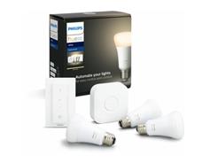 Philips HUE White 9W E27 A19 start kitBT 
