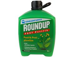 Roundup Fast / bez glyfosátu - 5 l náhradní náplň EVERGREEN