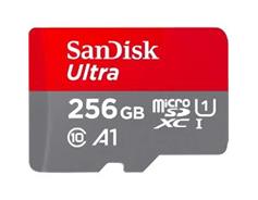 SANDISK 493432MicroSDXC 256GB Ultra+adap 