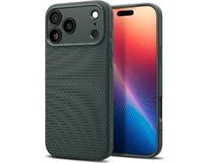 SPIGEN Liquid Air case iPhone 17Pro Abyss green