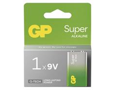 Alkalická baterie GP Super 9V (6LR61) B01511 GP