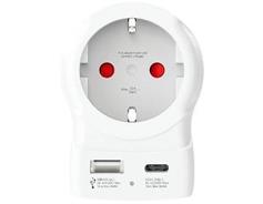 Solight PA28PD20 cestovní adaptér UK