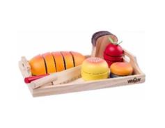 Woody 102191904 Tác se snídaní - krájení 