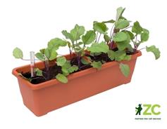 Truhlík samozavlažovací Bergamot - terakota 80 cm