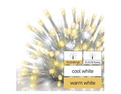 EMOS Standard LED spojovací řetěz blikající – rampouchy, 2,5 m, venkovní, teplá/studená bílá