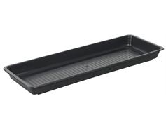 Miska pod truhlík Garden - antracit 80 cm