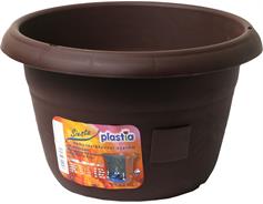 Žardina samozavlažovací Siesta bez závěsu - čokoláda 30 cm