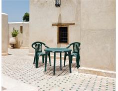 Keter Plastová židle Keter Mallorca tmavě zelená