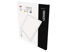 EMOS LED panel LEXXO backlit 60×60, čtvercový vestavný bílý, 30W,UGR,n.b.