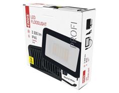 EMOS LED reflektor INOVO 30W, antracit,  neutrální bílá