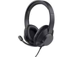 TRUST Ayda Max wired headset Black 