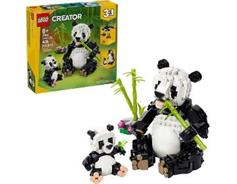 LEGO Divoká zvířata: Pandí rodinka 31165 