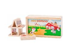 Woody 102190021 Minidomino Zvířátka 