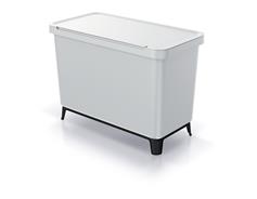Prosperplast Odpadkový koš Prosperplast SYSTEMA 3x10l popelavý