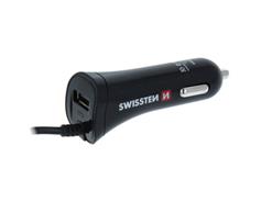 Swissten CL AUTONA. USB-C A USB 24A POW. 