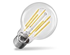 EMOS LED žárovka Filament A60 A CLASS / E27 / 7,2 W (100 W) / 1521 lm / teplá bílá
