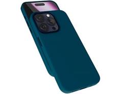 EPICO Mag+SilicPro Case iPh16 Pro blue 