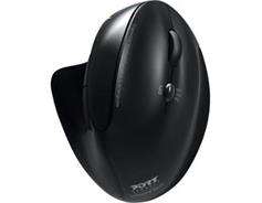 PORT DESIGNS 900706-BT wrl ergo mouse USB-A/C BK PORT