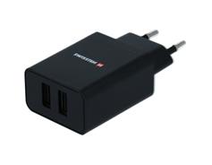 Swissten SÍŤ.2xUSB 21A+ KAB.USB/MICR.USB 