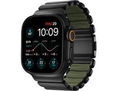 NOMAD Stratos FKM AW 45/46/49mm Bk/Grn 