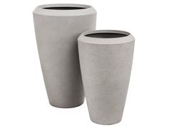 G21 Květináč G21 Cement Oval 55 x 55 x 86,3