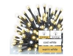 EMOS Standard LED spojovací vánoční řetěz, 10 m, venkovní, teplá/studená bílá