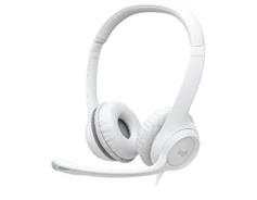 LOGITECH H390 USB Headset white 