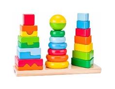 Woody 102190227 Set skládacích věží 