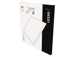 EMOS LED panel LEXXO backlit 60×60, čtvercový vestavný bílý, 30W neutr. b.