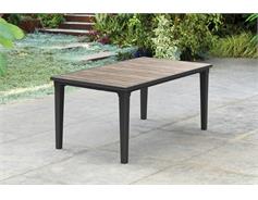 Keter Zahradní stůl Keter Deco Futura 160 walnut / grafit