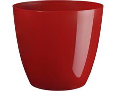 Obal Ella - lesklá červená (vánoční řada) 13 cm