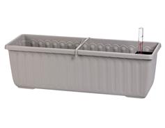 Truhlík samozavlažovací Siesta LUX - taupe 60 cm
