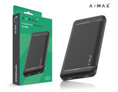 A-MAX PB 10000mAh micro-USB+USB-C AX0003