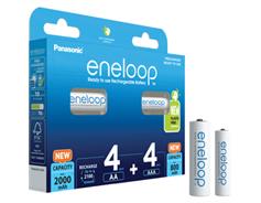 PANASONIC-ENELOOP HR6 2000mAh + HR03 800mAh 8BP N