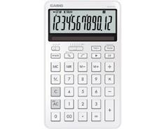 CASIO JW 200 DQ WE bílá stolní kalkulačka