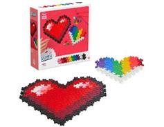 PLUS-PLUS Skládej podl.čísel-Srdce 250ks 