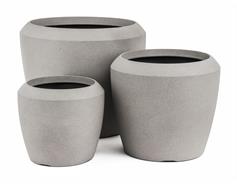 G21 Květináč G21 Cement Round 55,6 x 55,6 x 48,4