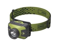 EMOS CREE LED čelovka P3539, 330 lm, 200 m, 3× AAA