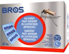 Bros - náhradní polštářky proti komárům 20 ks